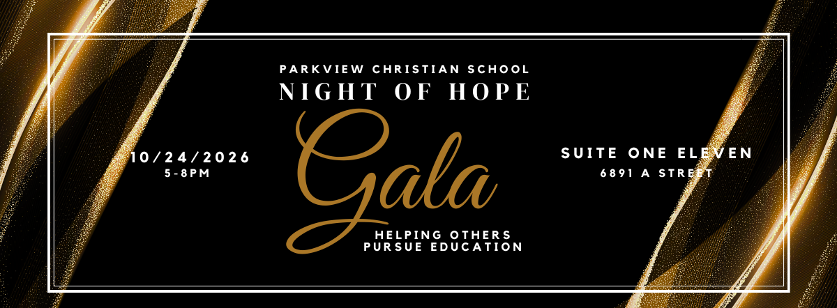 Parkview Christian School's Night of Hope 2026